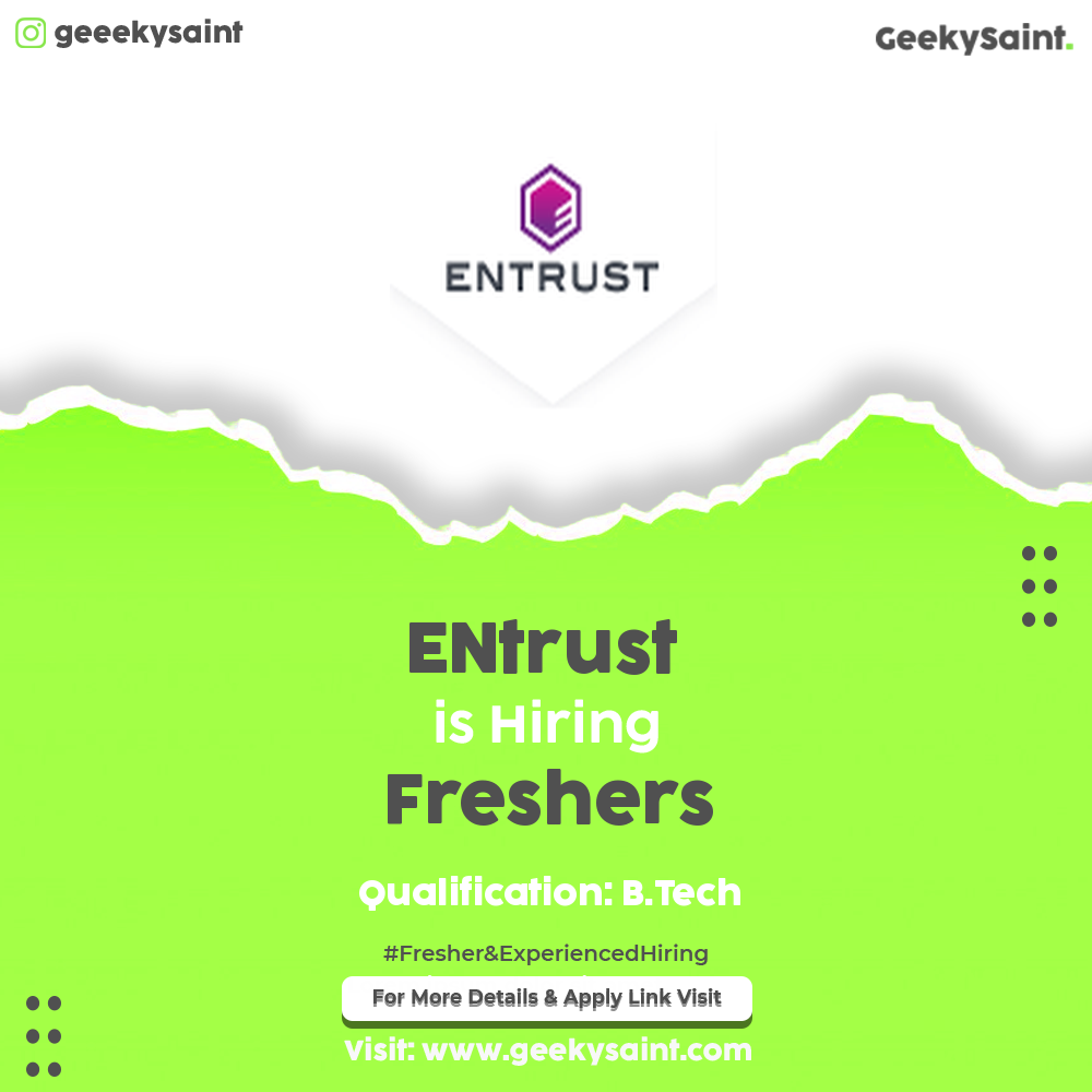 ENtrust Grand Walk-In Drive 2025 | Hiring Freshers