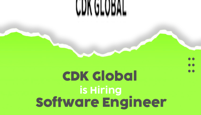 Exciting Software Engineer Opportunity at CDK Global | Join Us in Pune or Hyderabad!