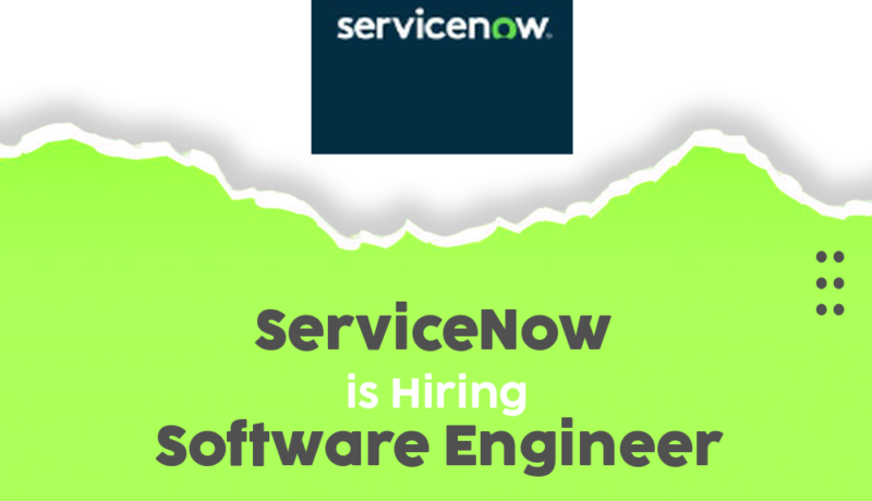 Exciting Career Opportunity: Software Engineer at ServiceNow!