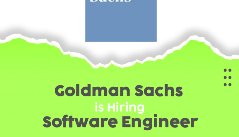 Exciting Career Opportunity: Join Goldman Sachs as a Software Engineer in Bengaluru