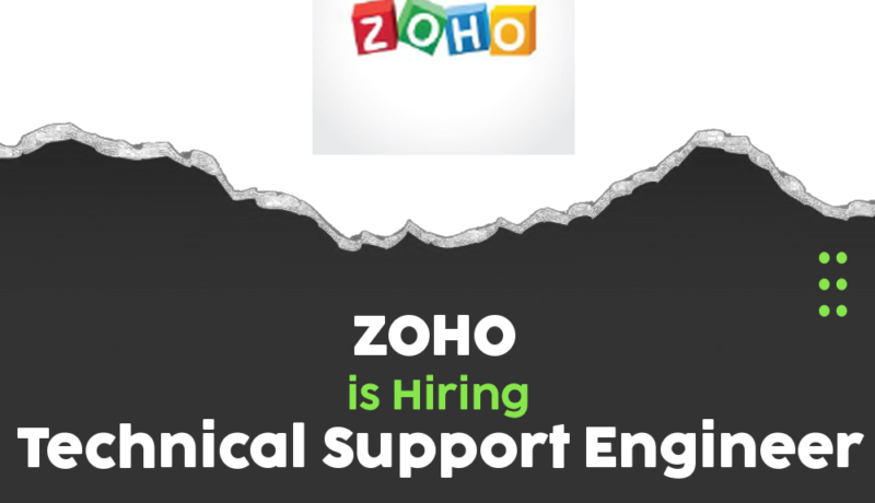 Join ZOHO in 2025: Exciting Opportunity for Technical Support Engineers