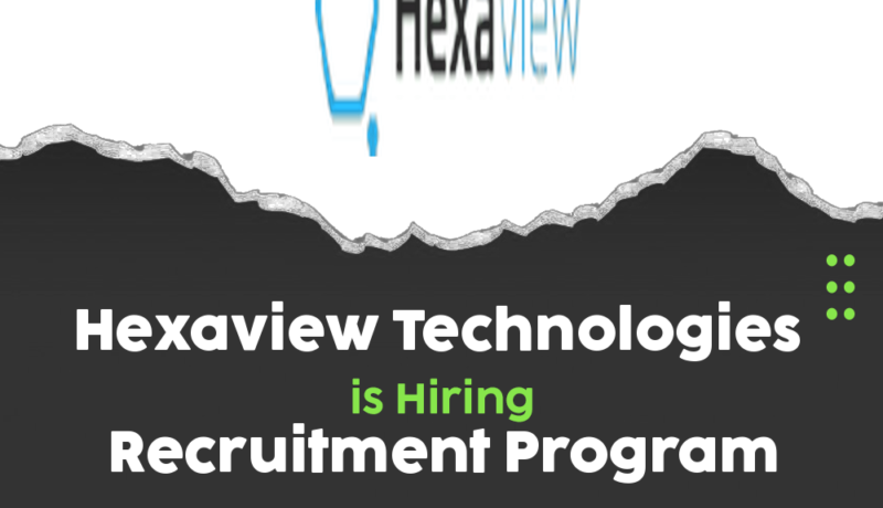 Kickstart Your Career: Join the Hexaview Technologies Recruitment Program 2025 for Aspiring Software Quality Engineers