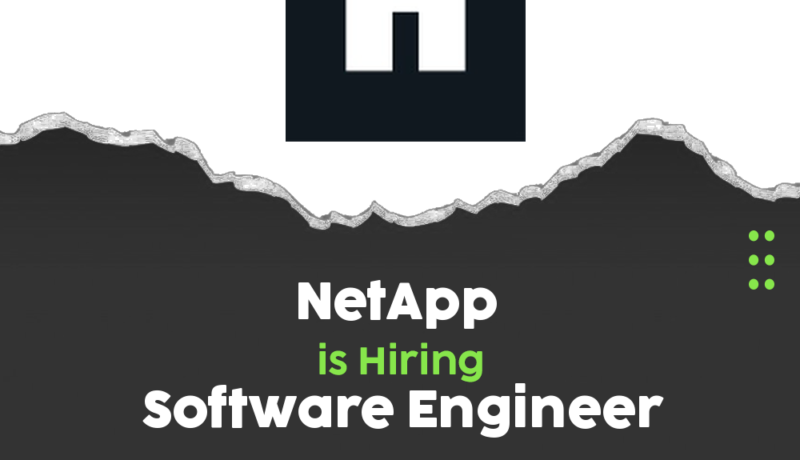 Exciting Software Engineer Opportunities at NetApp in Bengaluru