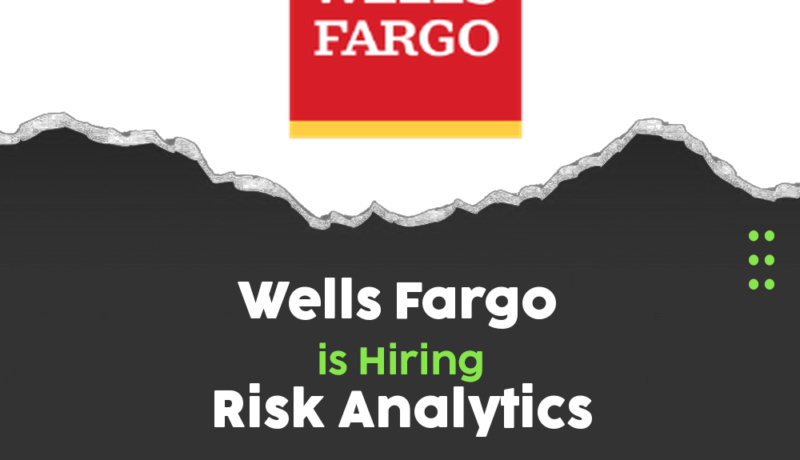 Exciting Opportunity: Join Wells Fargo as a Risk Analytics Consultant in Bengaluru 2025